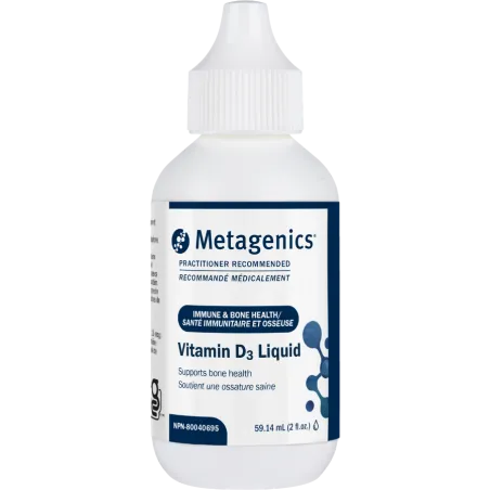 Metagenics Vitamine D3 Liquide 59,14 mL | Prix imbattables, Offres quotidiennes | VITASHOP