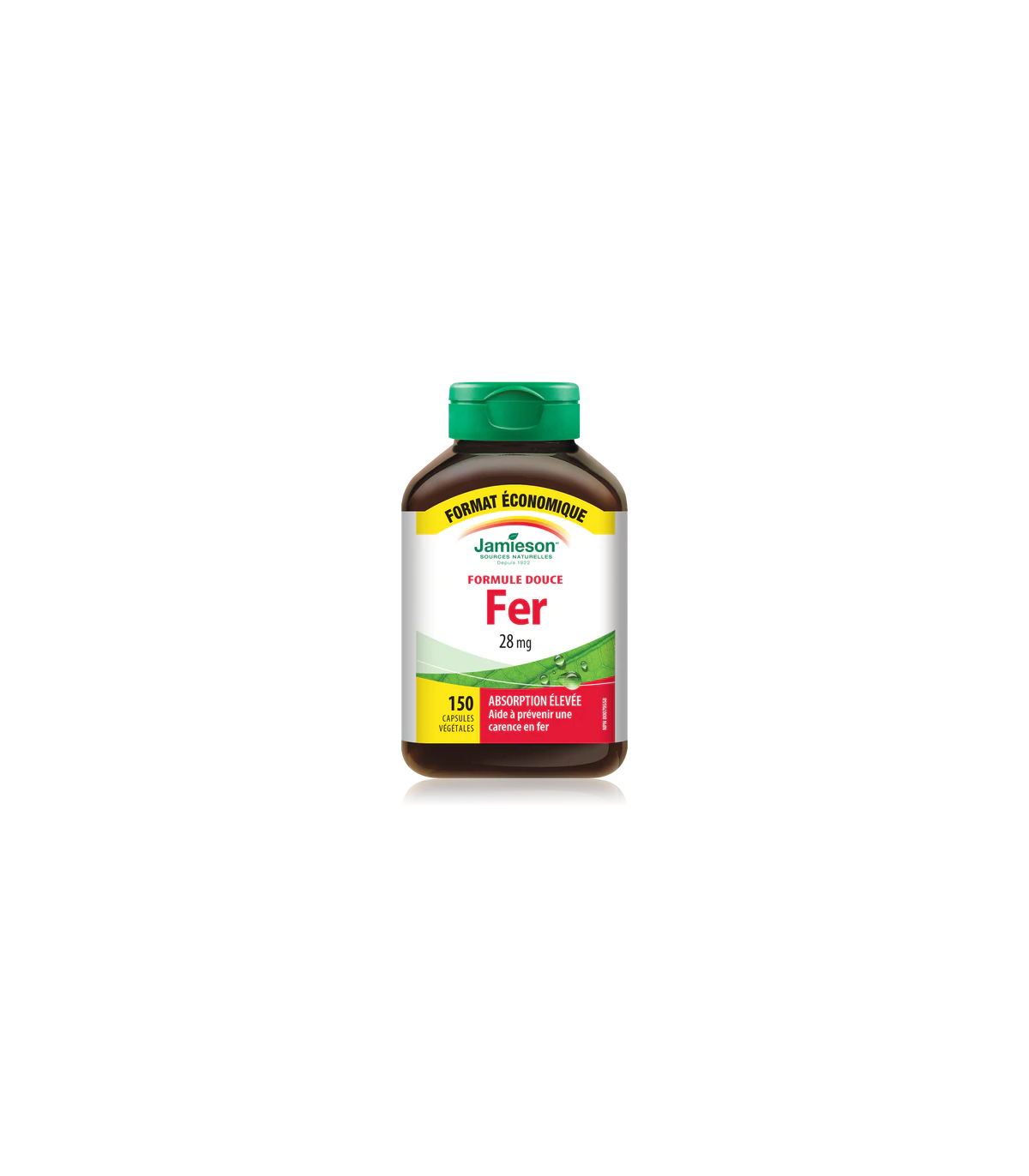 Gentle Iron 28 mg Value Pack 150 Capsules | Safest & Easiest Shopping Vitamins Online | VITASHOP