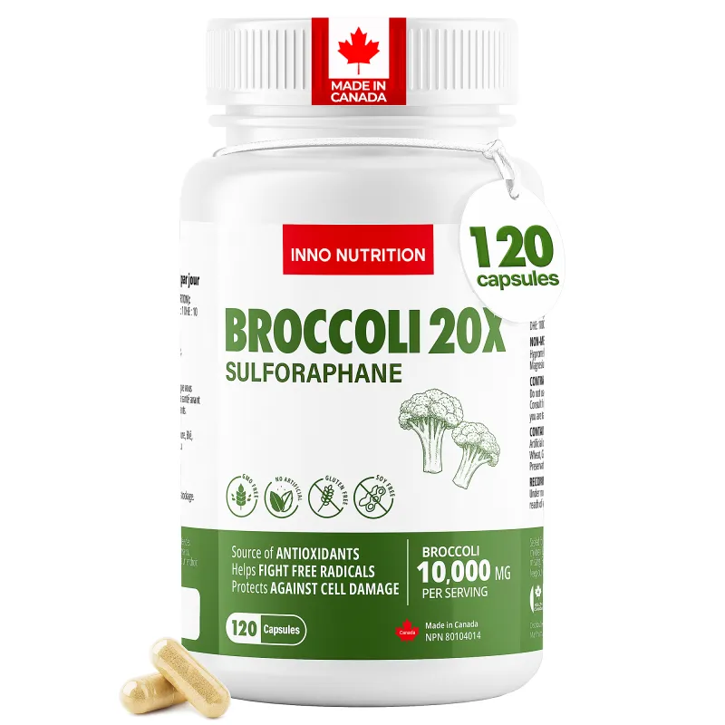 INNO NUTRITION Broccoli 1000 120 Capsules | Unbeatable Prices, Daily Deals | VITASHOP