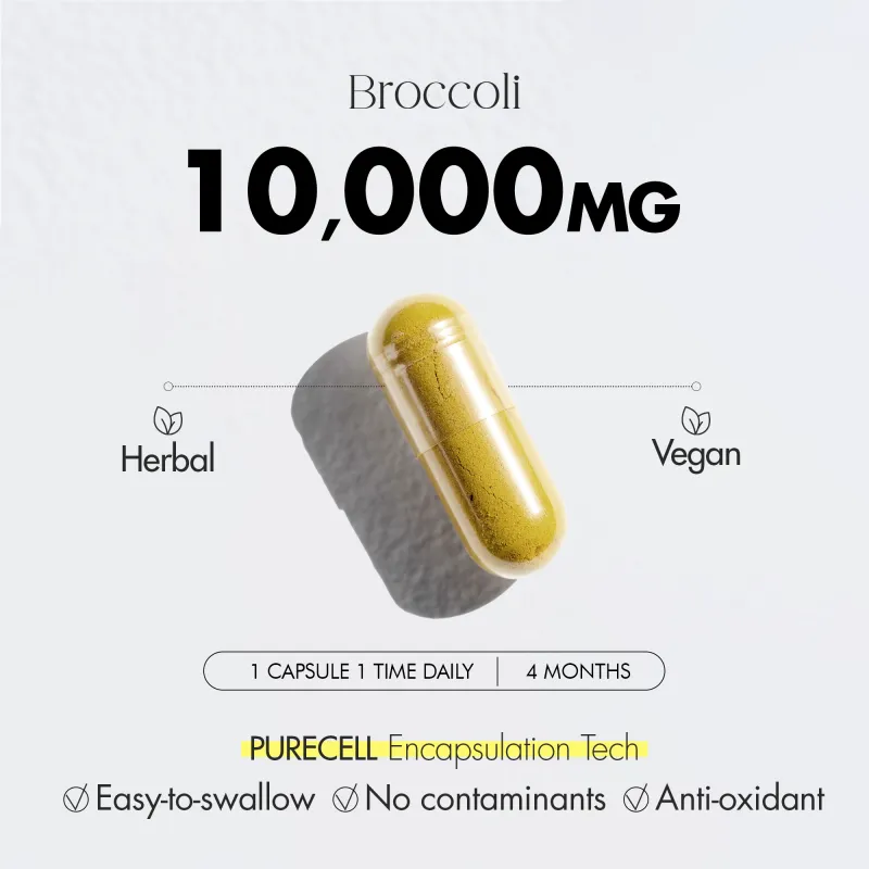 INNO NUTRITION Broccoli 1000 120 Capsules | Unbeatable Prices, Daily Deals | VITASHOP