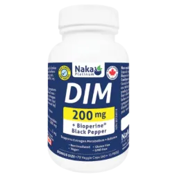 Naka Platinum DIM + Bioperine Poivre Noir 200mg 75 Gélules Végétales | Prix Imbattables, Offres Quotidiennes | VITASHOP