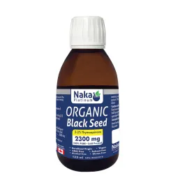 Naka Platinum Organique Graines Noires Liquide 125 ml | Prix imbattables, offres quotidiennes | VITASHOP