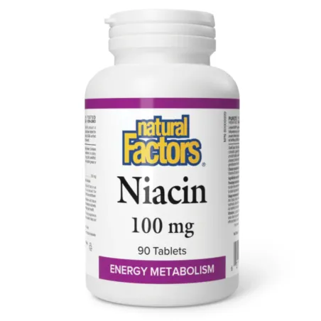 Vitamine B3 100 mg, 90 comprimés | Safest & Easiest Shopping Vitamins Online | VITASHOP