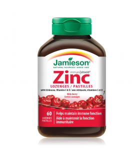Jamieson Zinc Lozenges Wild Cherry 60 Lozenges | 每天不同折扣, 全网最低价格 | 种类齐全的保健品店铺 VITASHOP, 只有你想不到, 没有你买不到 !