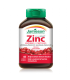 Jamieson Zinc Lozenges Wild Cherry 60 Lozenges | 每天不同折扣, 全网最低价格 | 种类齐全的保健品店铺 VITASHOP, 只有你想不到, 没有你买不到 !