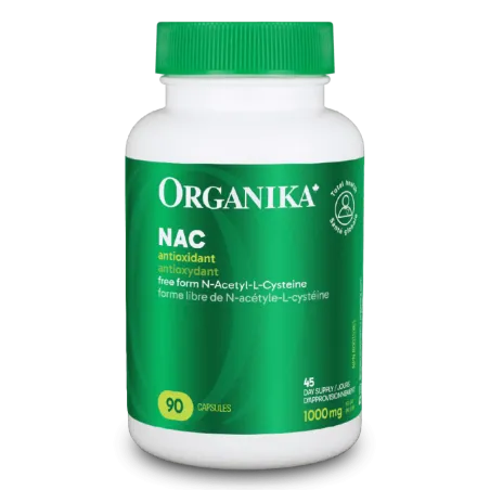 Organika Nac (N-Acetyl-L-Cysteine) 180 Capsules | Unbeatable Prices, Daily Deals | VITASHOP