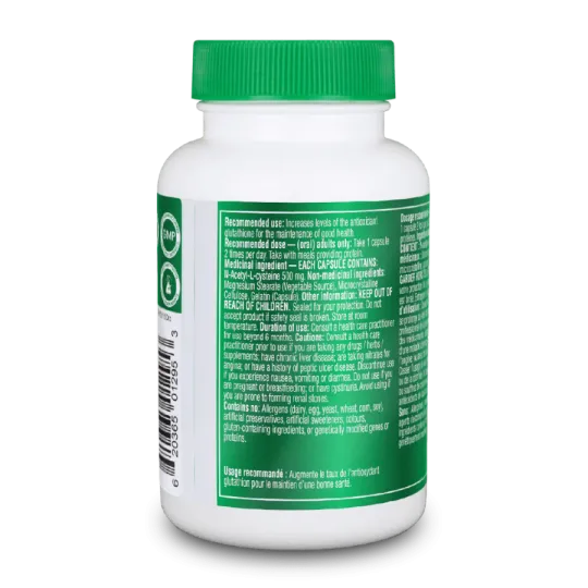Organika 오가니카 Nac (N-Acetyl-L-Cysteine) 180 캡슐 | 매일 업데이트되는 특가 상품 | VITASHOP