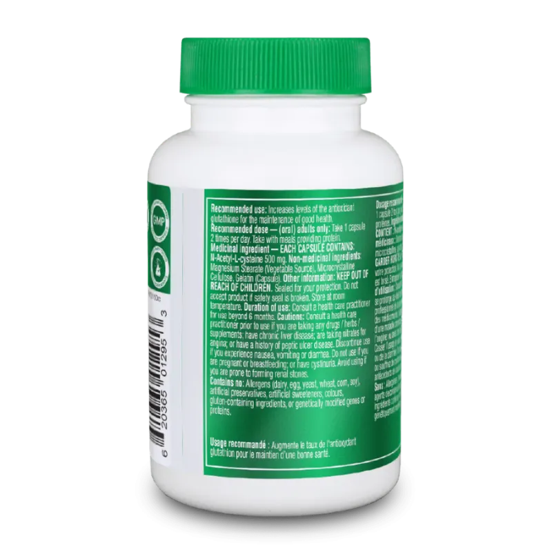 Organika Nac (N-Acetyl-L-Cysteine) 180 Capsules | Unbeatable Prices, Daily Deals | VITASHOP
