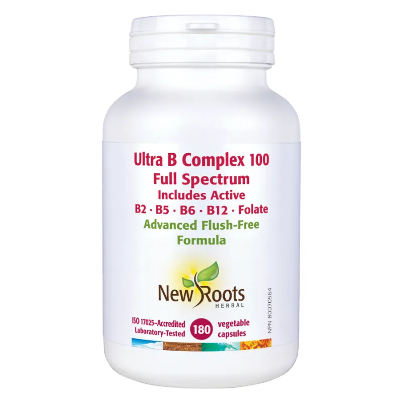 New Roots Ultra B Complex 100 mg 180 Capsules | 每天不同折扣, 全网最低价格 | 种类齐全的保健品店铺 VITASHOP, 只有你想不到, 没有你买不到 !