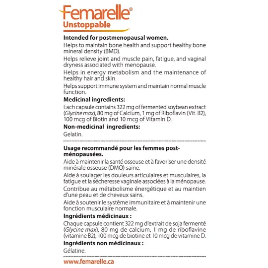 Femarelle Unstoppable 56粒胶囊 | 无与伦比的价格，每日优惠 | VITASHOP