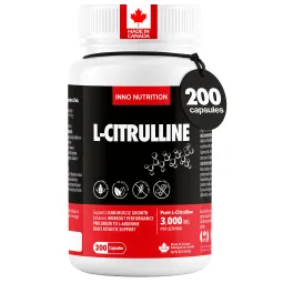 INNO NUTRITION L-citrulline 750 mg 200 Capsules | Unbeatable Prices, Daily Deals | VITASHOP