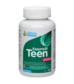 Platinum Naturals Easymulti® Teen for Young Women 120 소프트젤 | 최고의 가격, 일일 특가 | VITASHOP