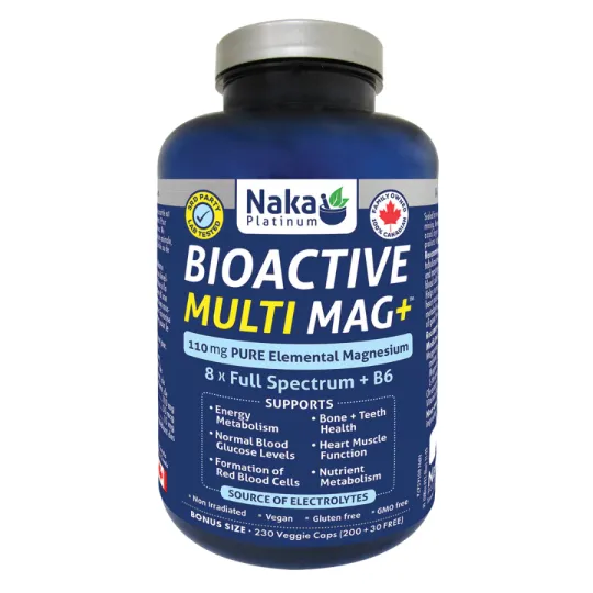 Naka Platinum BioActive Multi Mag 230 vcaps | Unbeatable Prices, Daily Deals | VITASHOP