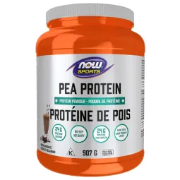 NOW Foods Pea Protein Dutch Chocolate, 907 g | Unbeatable Prices, Daily Deals | VITASHOP