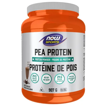 NOW Foods Pea Protein Dutch Chocolate, 907 g | 每天不同折扣, 全网最低价格 | 种类齐全的保健品店铺 VITASHOP, 只有你想不到, 没有你买不到 !