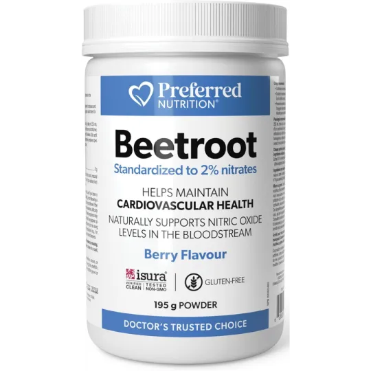 Preferred Nutrition Beetroot Powder Berry Flavour 195 g | Unbeatable Prices, Daily Deals | VITASHOP