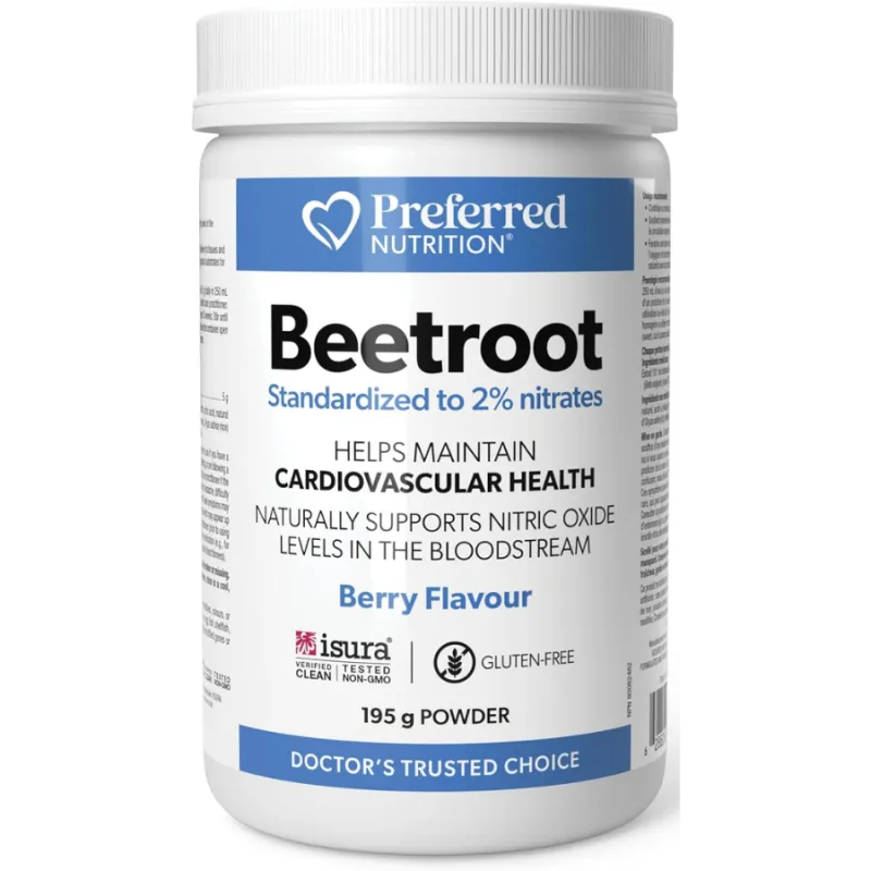 Preferred Nutrition Beetroot Powder Berry Flavour 195 g | Unbeatable Prices, Daily Deals | VITASHOP