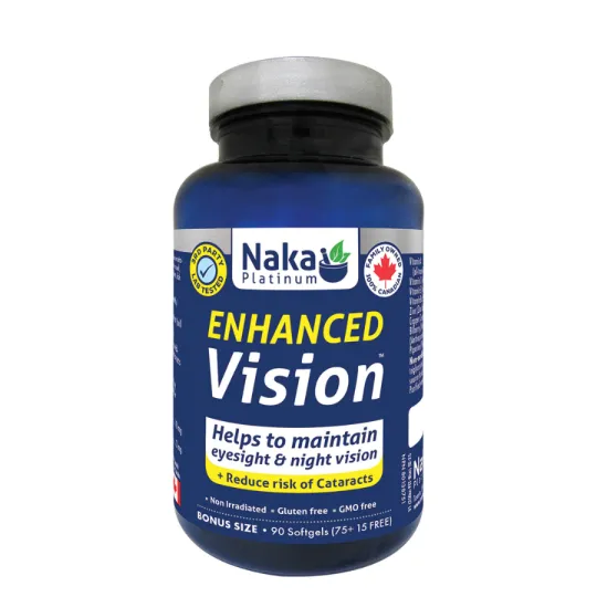 Naka Platinum Enhanced Vision 90 Softgels | Unbeatable Prices, Daily Deals | VITASHOP