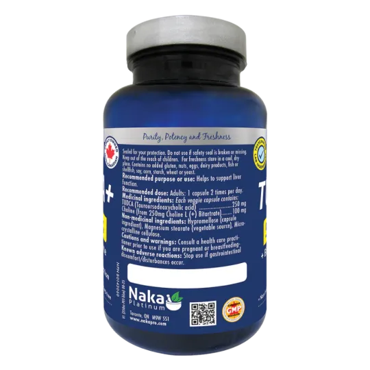 NAKA 플래티넘 TUDCA+ 60 베지 캡슐 | 뛰어난 가격, 일일 할인 | VITASHOP
