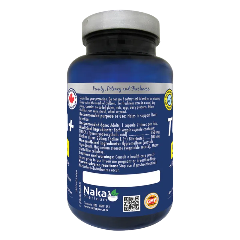 NAKA Platinum TUDCA+ 60 Veggie Capsules | Unbeatable Prices, Daily Deals | VITASHOP