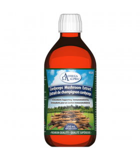 Omega Alpha Extrait de Champignon Cordyceps 250 mL | Prix imbattables, Offres quotidiennes | VITASHOP