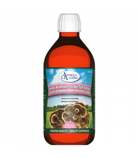 Omega Alpha Mushroom Extract Coriolus (Turkey Tail) 250 mL | Unbeatable Prices, Daily Deals | VITASHOP