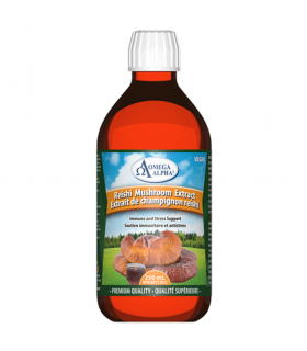 Omega Alpha Extrait de Champignon Reishi 250 mL | Prix imbattables, Offres quotidiennes | VITASHOP