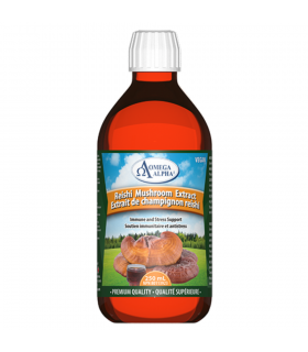 Omega Alpha 버섯 추출물 영지 250mL | 최고의 가격, 일일 특가 | VITASHOP