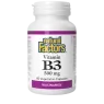 Natural Factors 비타민 B3 500mg 나이아신아마이드, 60 베지 캡슐 | 뛰어난 가격, 일일 특가 | VITASHOP