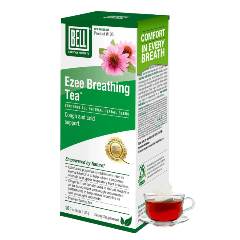 Bell Lifestyle Ezee Breathing 20 茶包 | 无与伦比的价格，每日优惠 | VITASHOP