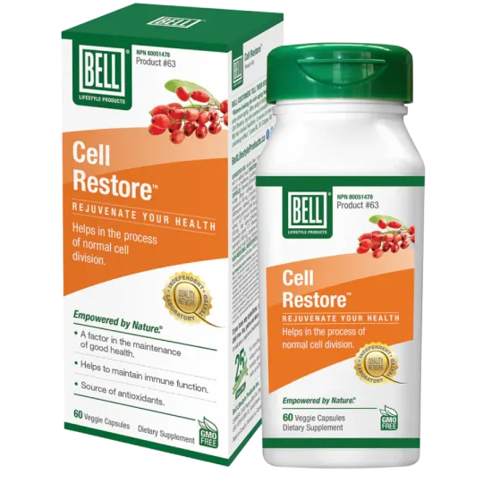 Bell Lifestyle Cell Restore 60 Capsules | Unbeatable Prices, Daily Deals | VITASHOP