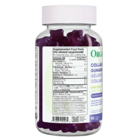 Organika Collagen Gummys 90 单元