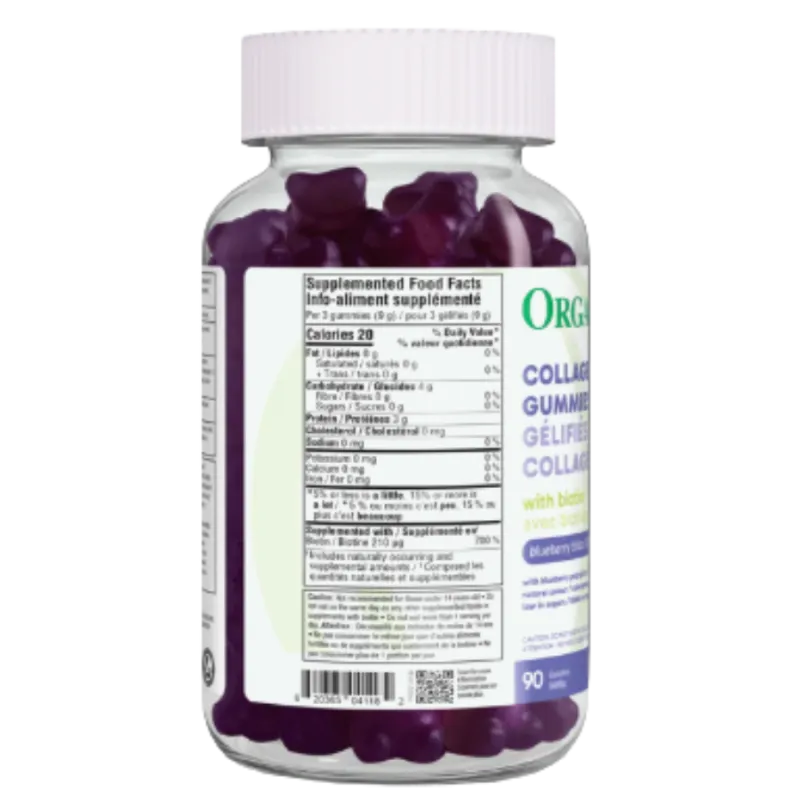 Organika Collagen Gummies 90 Unité
