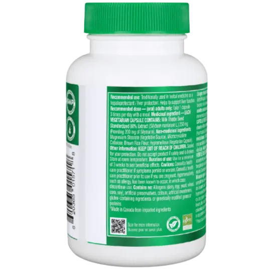 Milk Thistle 90 Vegi Capsules | Safest & Easiest Shopping Vitamins Online | VITASHOP