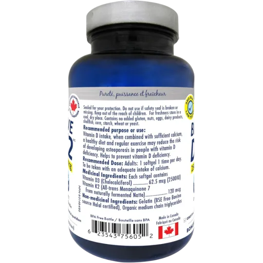NAKA Platinum BioActive D3+K2 in MCT Oil 2500IU 300 Softgels | Unbeatable Prices, Daily Deals | VITASHOP