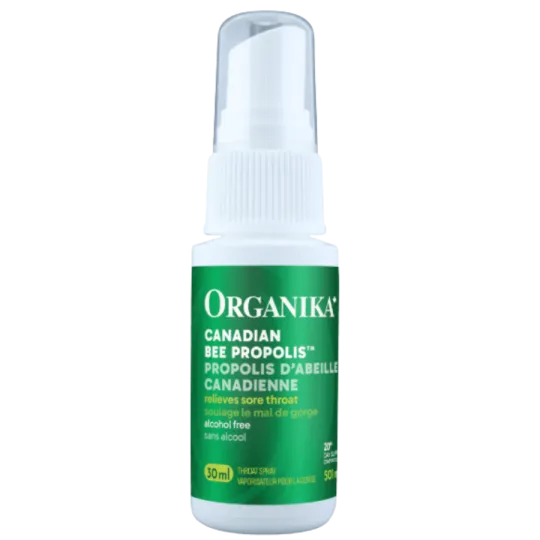 Organika Bee Propolis Throat Spray Alcohol Free 30 ml | Unbeatable Prices, Daily Deals | VITASHOP
