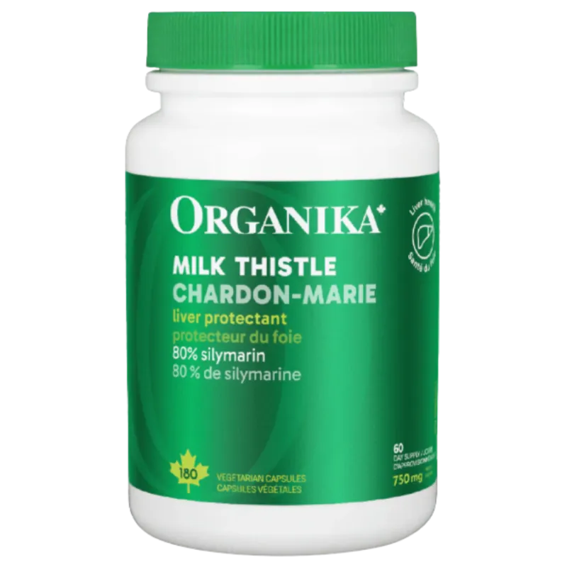 Organika Milk Thistle 180 Vegi Capsules | Unbeatable Prices, Daily Deals | VITASHOP