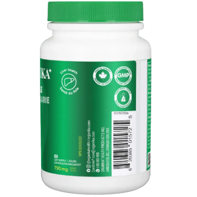 Organika Milk Thistle 180 Vegi Capsules | Unbeatable Prices, Daily Deals | VITASHOP