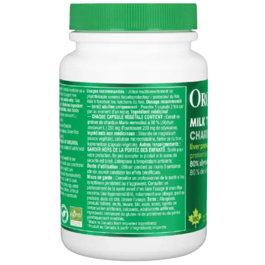 Organika Milk Thistle 180 Vegi Capsules | Unbeatable Prices, Daily Deals | VITASHOP