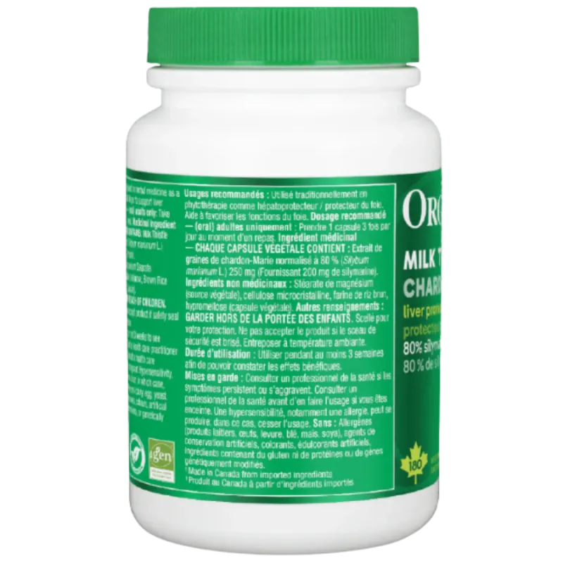 Organika Milk Thistle 180 Vegi Capsules | Unbeatable Prices, Daily Deals | VITASHOP