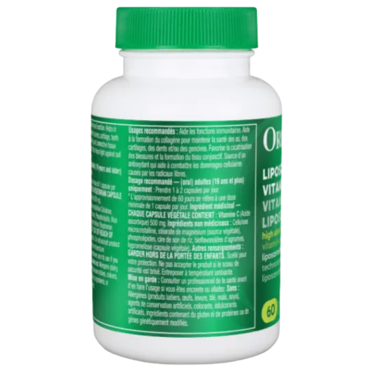 Organika Liposomal Vitamin C 500mg 60 Capsule | Unbeatable Prices, Daily Deals | VITASHOP
