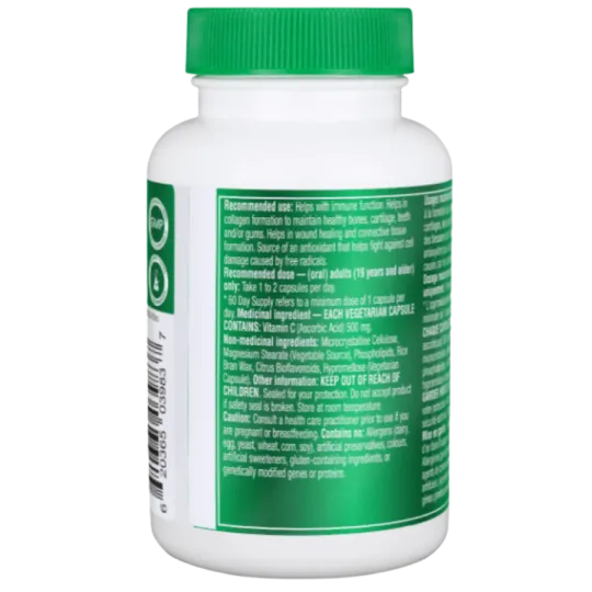 Organika Liposomal Vitamin C 500mg 60 Capsule | Unbeatable Prices, Daily Deals | VITASHOP