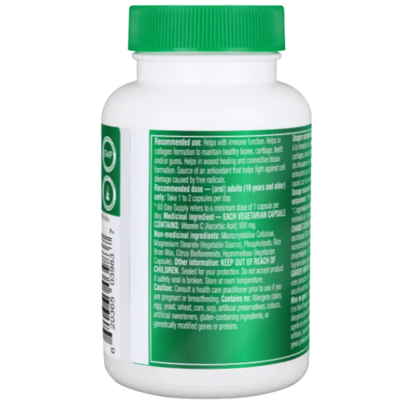 Organika Liposomal Vitamin C 500mg 60 Capsule | Unbeatable Prices, Daily Deals | VITASHOP