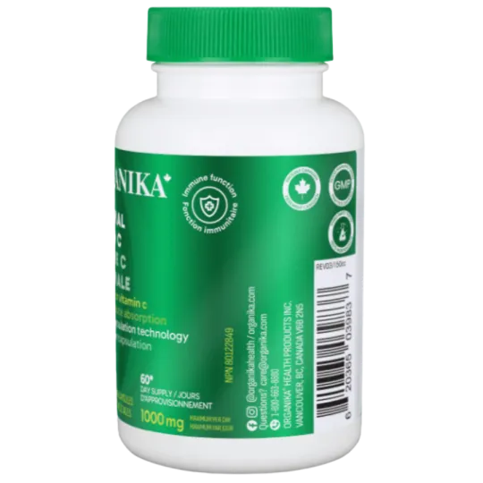 Organika Liposomal Vitamin C 500mg 60 Capsule | Unbeatable Prices, Daily Deals | VITASHOP