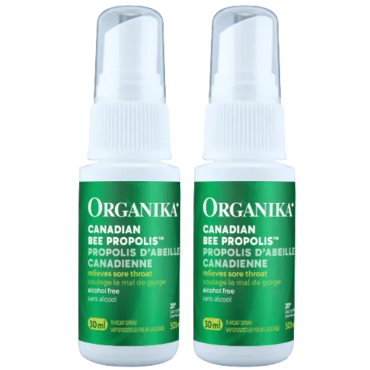 Organika [2 for Deal] 蜂胶无酒精喉咙喷雾剂 30 毫升 | 每天不同折扣, 全网最低价格 | 种类齐全的保健品店铺 VITASHOP, 只有你想不到, 没有你买不到 !
