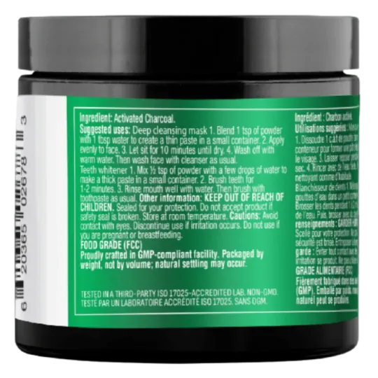 Organika 오가니카 활성탄 분말 40g | 매일 업데이트되는 특가 상품 | VITASHOP