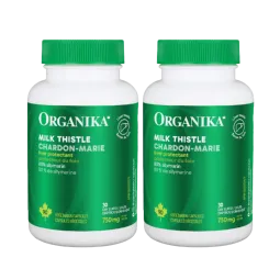 Organika [2 for Deal] Milk Thistle 90 Vegi Capsules | Unbeatable Prices, Daily Deals | VITASHOP