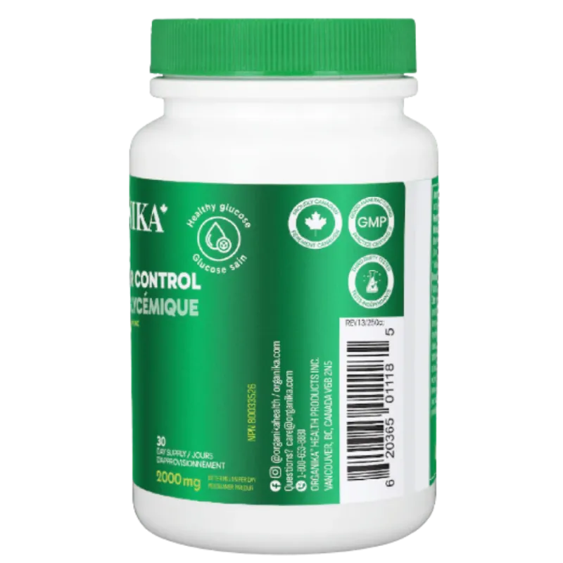 Organika Blood Sugar Control (Formerly Cr-Bitter Melon) 120 Capsules | Unbeatable Prices, Daily Deals | VITASHOP