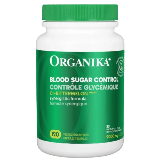 Organika Blood Sugar Control (Formerly Cr-Bitter Melon) 120 Capsules | Unbeatable Prices, Daily Deals | VITASHOP
