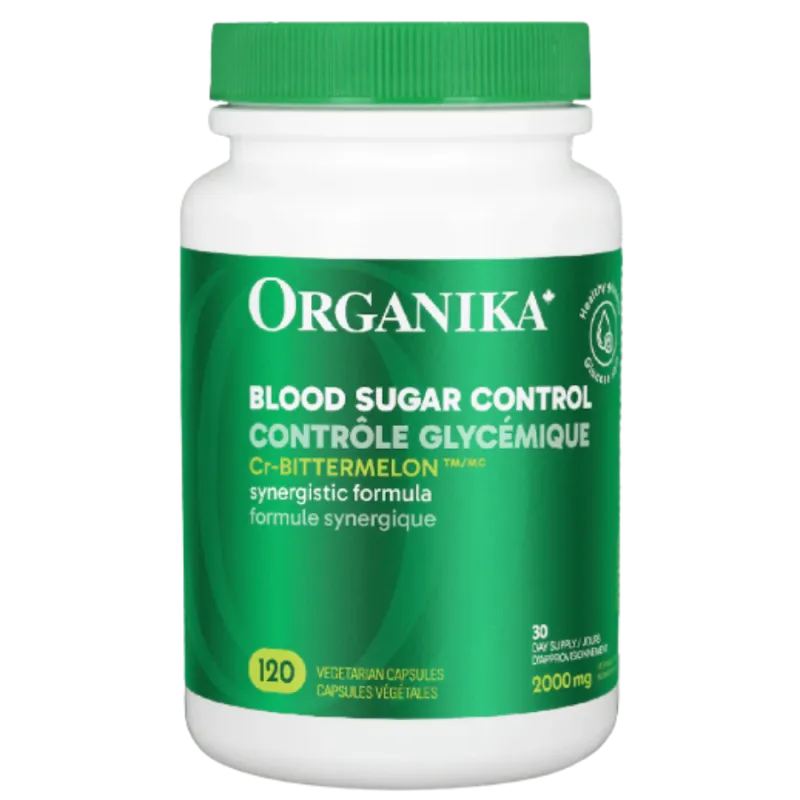 Organika Blood Sugar Control (Formerly Cr-Bitter Melon) 120 Capsules | Unbeatable Prices, Daily Deals | VITASHOP